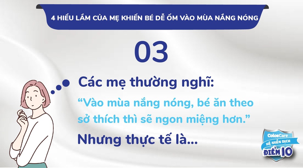 Gỡ bỏ 4 hiểu lầm của mẹ khiến bé dễ ốm vào mùa nắng nóng - Ảnh 3.