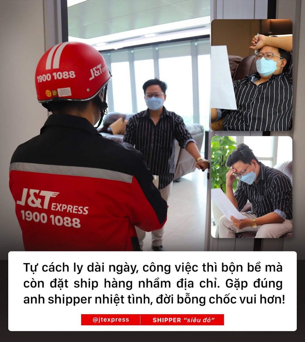 “Hơn xíu, Đỏ xíu” - Sự đáng yêu đến từ những anh shipper - Ảnh 2.