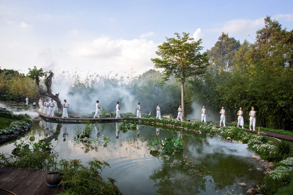 Độc đáo chương trình nghệ thuật sống tỉnh thức tại Zen Garden - Ảnh 1.