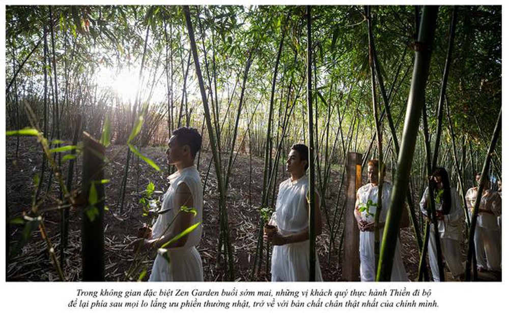 Độc đáo chương trình nghệ thuật sống tỉnh thức tại Zen Garden - Ảnh 2.