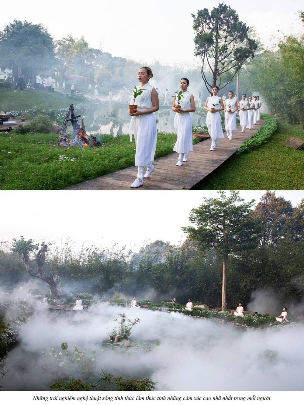 Độc đáo chương trình nghệ thuật sống tỉnh thức tại Zen Garden - Ảnh 8.