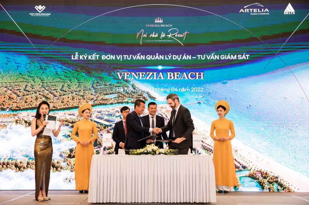 Hưng Vượng Developer hợp tác với Delta Group, Artelia VN phát triển Venezia Beach - Ảnh 1.