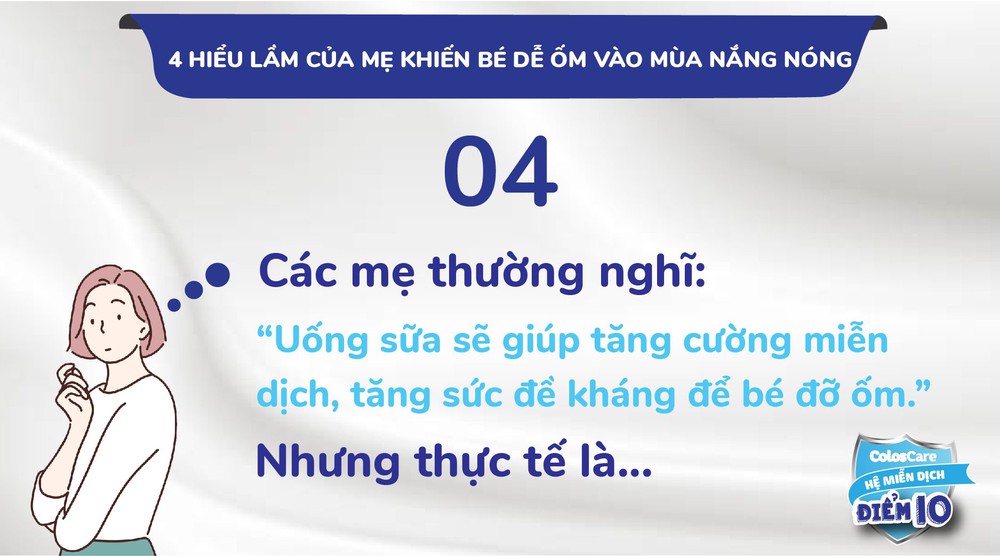 Gỡ bỏ 4 hiểu lầm của mẹ khiến bé dễ ốm vào mùa nắng nóng - Ảnh 4.