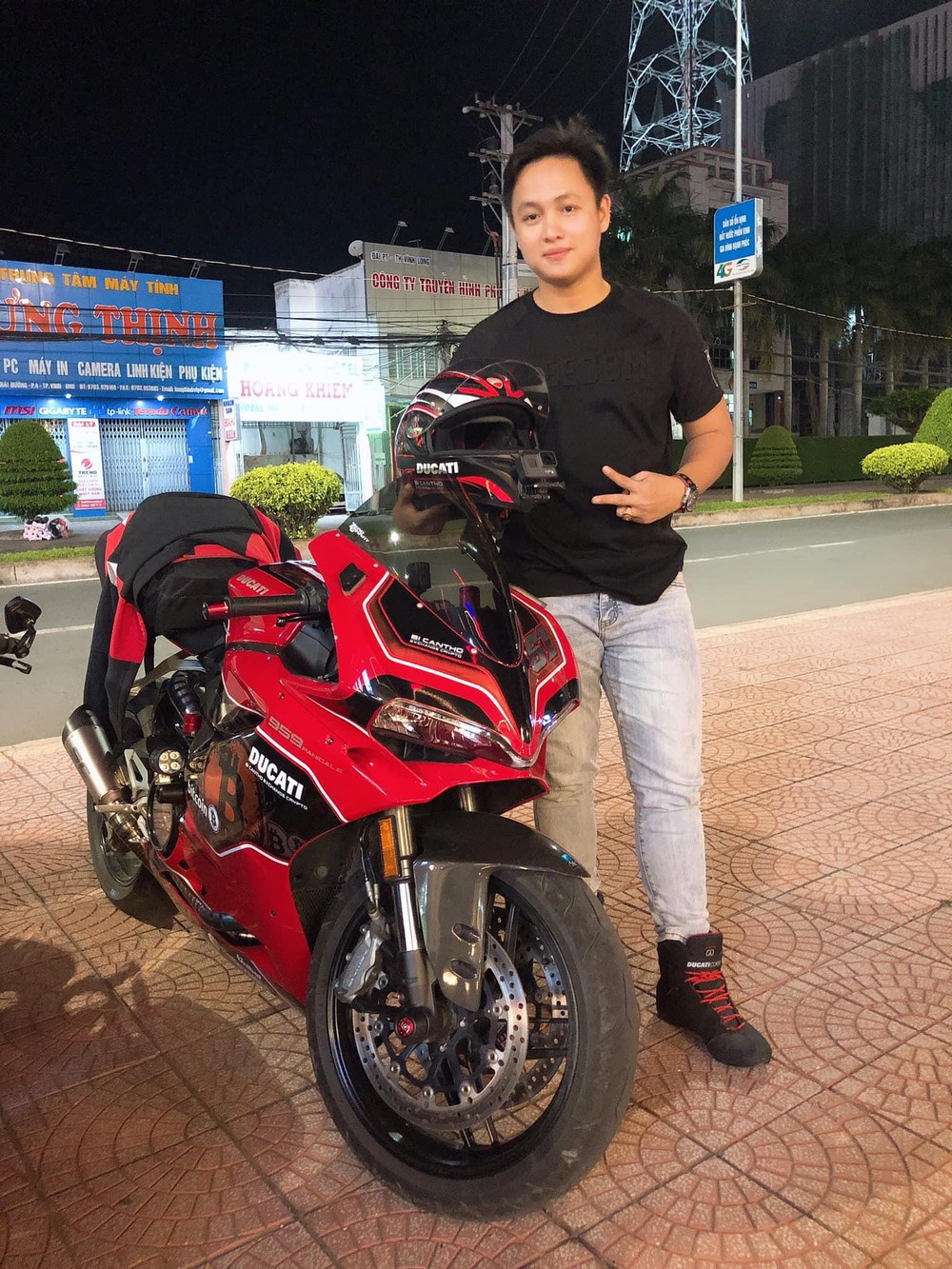 Chiêm ngưỡng siêu xe Ducati 959 Panigale cực độc của chuyên gia Phan Nguyễn Tấn Huy - Ảnh 3.
