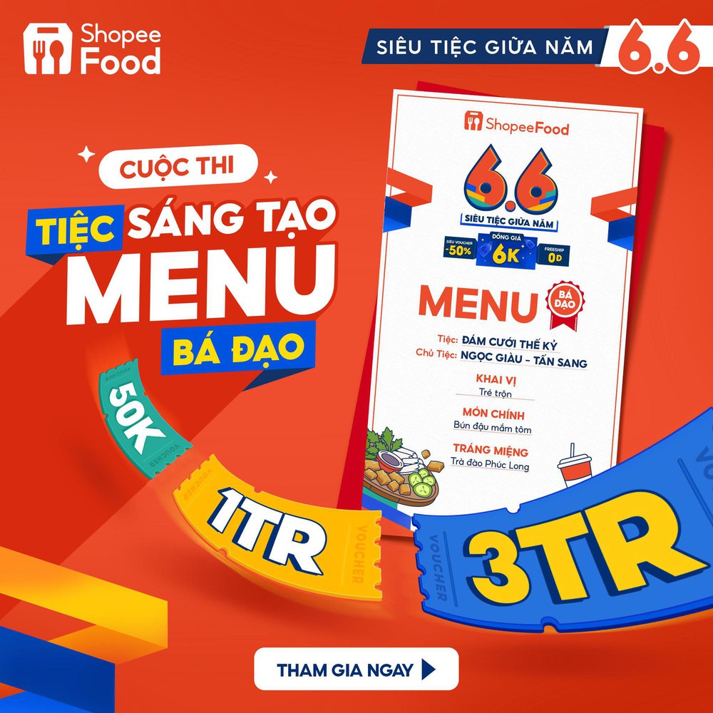 6 ưu đãi bất ngờ đến từ ShopeeFood 6.6 – Siêu Tiệc Giữa Năm, chờ gì mà không đặt về ngay - Ảnh 3.