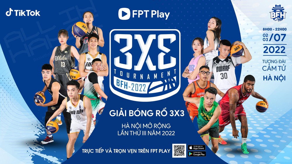 Đón chờ giải bóng rổ 3x3 Hà Nội mở rộng trên FPT Play - Ảnh 4.
