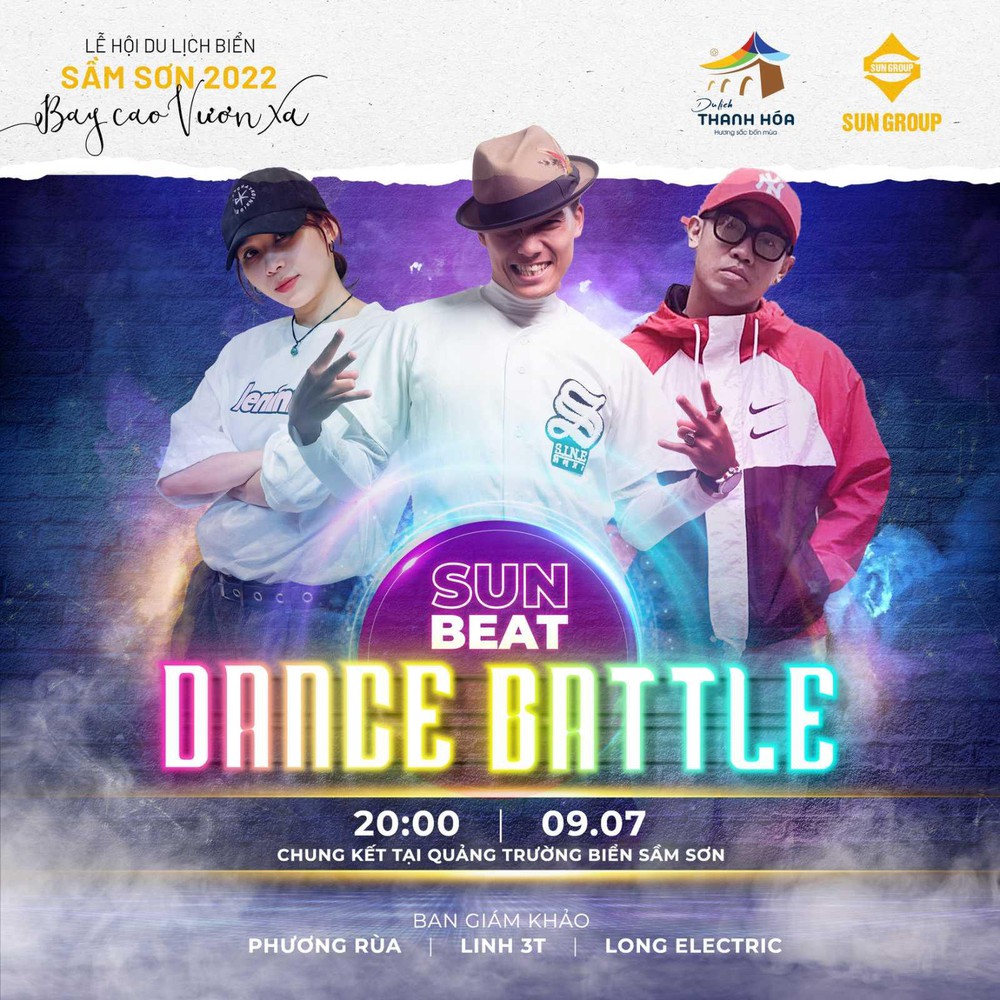 “Sun Beat Dance Battle” đêm 9/7 tại Sầm Sơn – “Cuộc chiến” nóng hơn cả mùa hè - Ảnh 1.