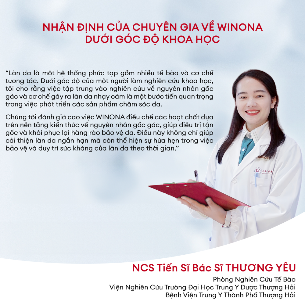 WINONA - thương hiệu hàng đầu Trung Quốc về chăm sóc da nhạy cảm đã có mặt tại Việt Nam - Ảnh 4.