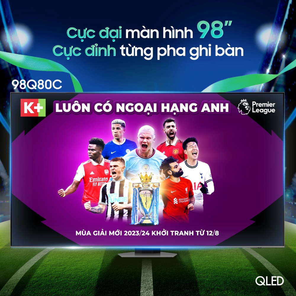 Các mẫu TV chinh chiến cùng fan túc cầu mùa bóng Ngoại hạng Anh - Ảnh 3.