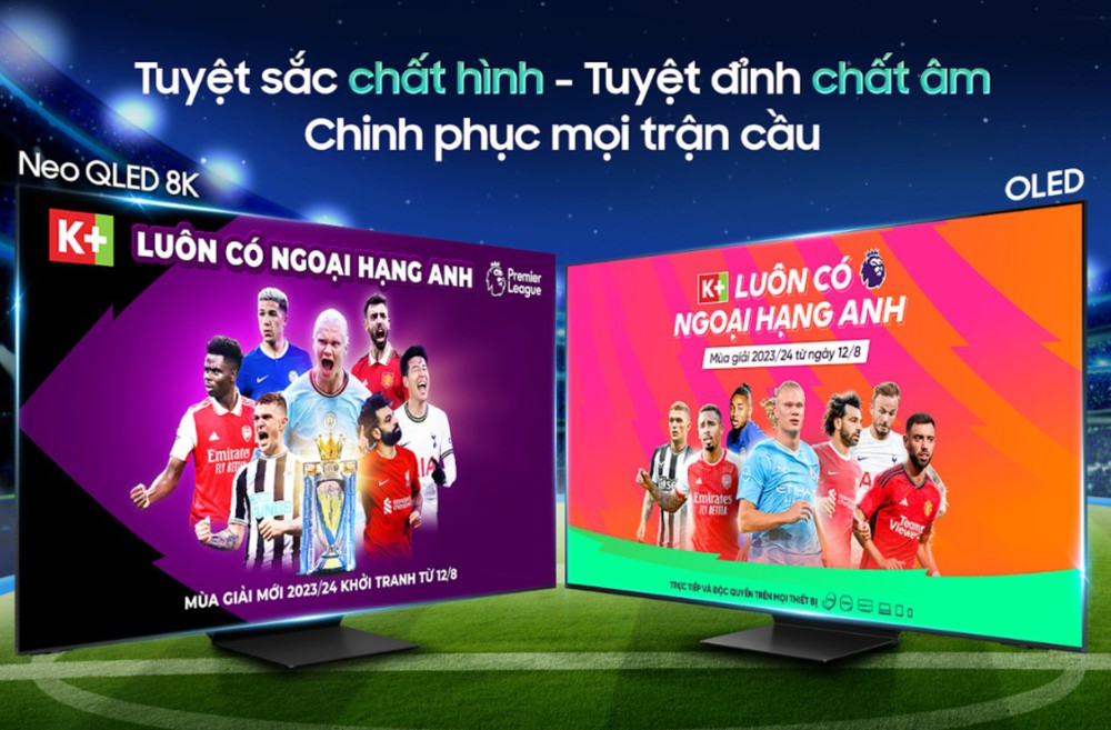 Các mẫu TV chinh chiến cùng fan túc cầu mùa bóng Ngoại hạng Anh - Ảnh 4.