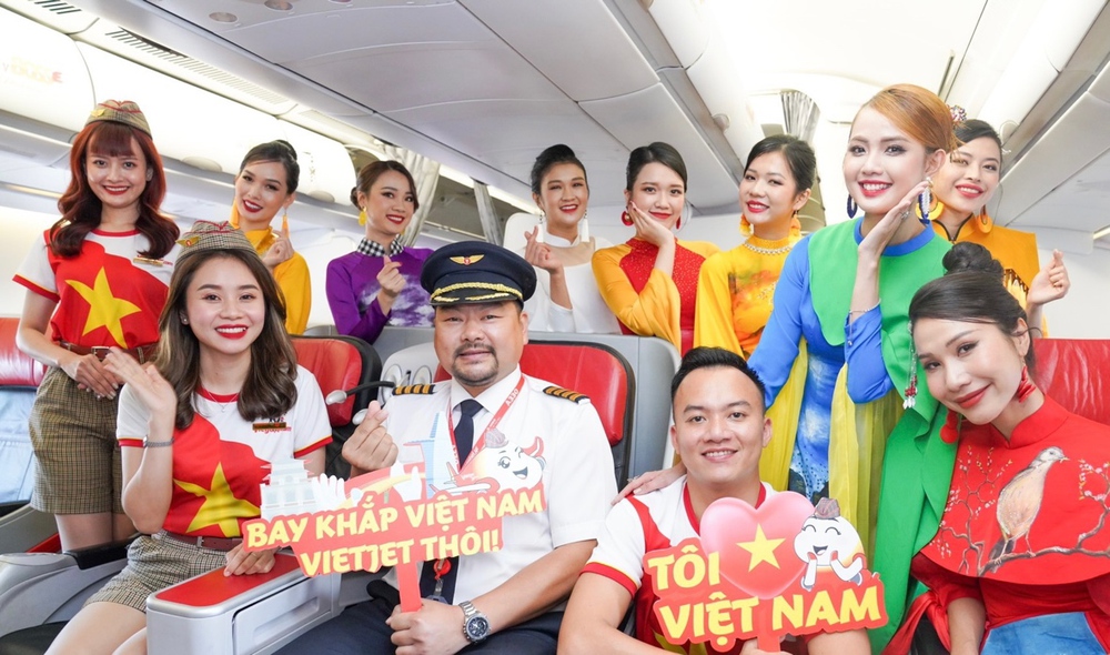 Cùng Vietjet tự hào Việt Nam trên những chuyến bay chào mừng Quốc Khánh 2/9 - Ảnh 4.
