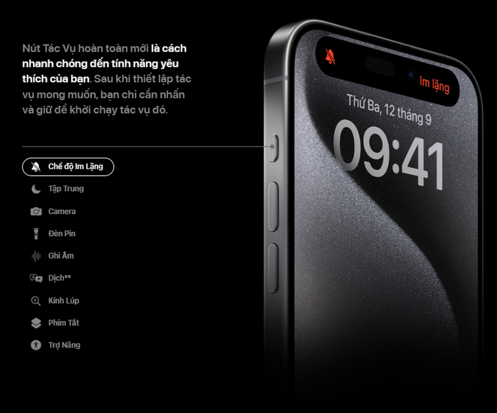 Sự đổi mới đỉnh cao của iPhone 15 Pro/Pro Max và các tính năng gây sốt - Ảnh 1.