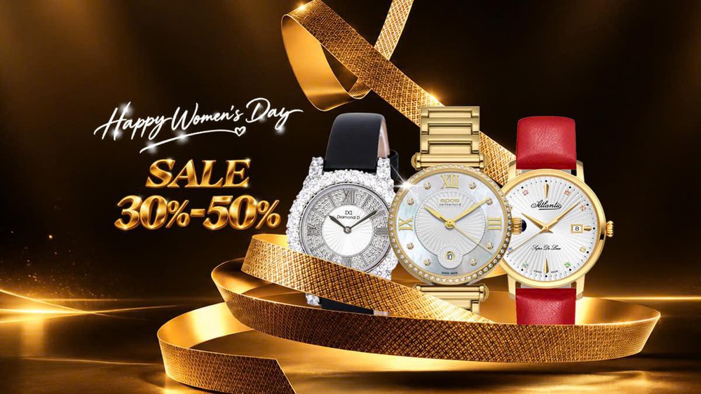 ‏Đồng hồ nữ – món quà 20/10 thiết thực với ưu đãi tới 50% từ Đăng Quang Watch ‏ - Ảnh 1.