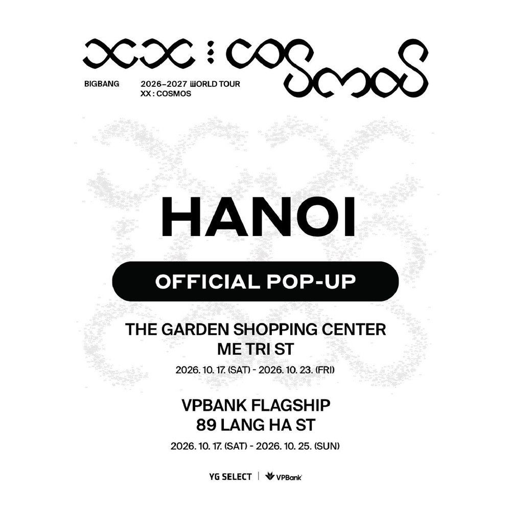 ‏VPBank đưa Official Pop-up BIGBANG 2026-2027 WORLD TOUR đến Hà Nội trước hai đêm Mỹ Đình‏- Ảnh 1.