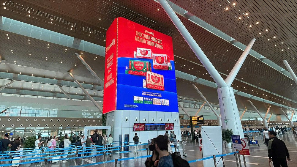 ‏Tháp Media Goldsun tạo dấu ấn OOH tại sân bay lớn ‏- Ảnh 2.