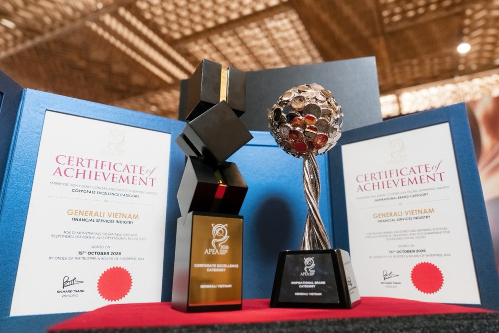Generali Việt Nam tiếp tục được vinh danh với hai giải thưởng tại APEA 2026 - Ảnh 3.