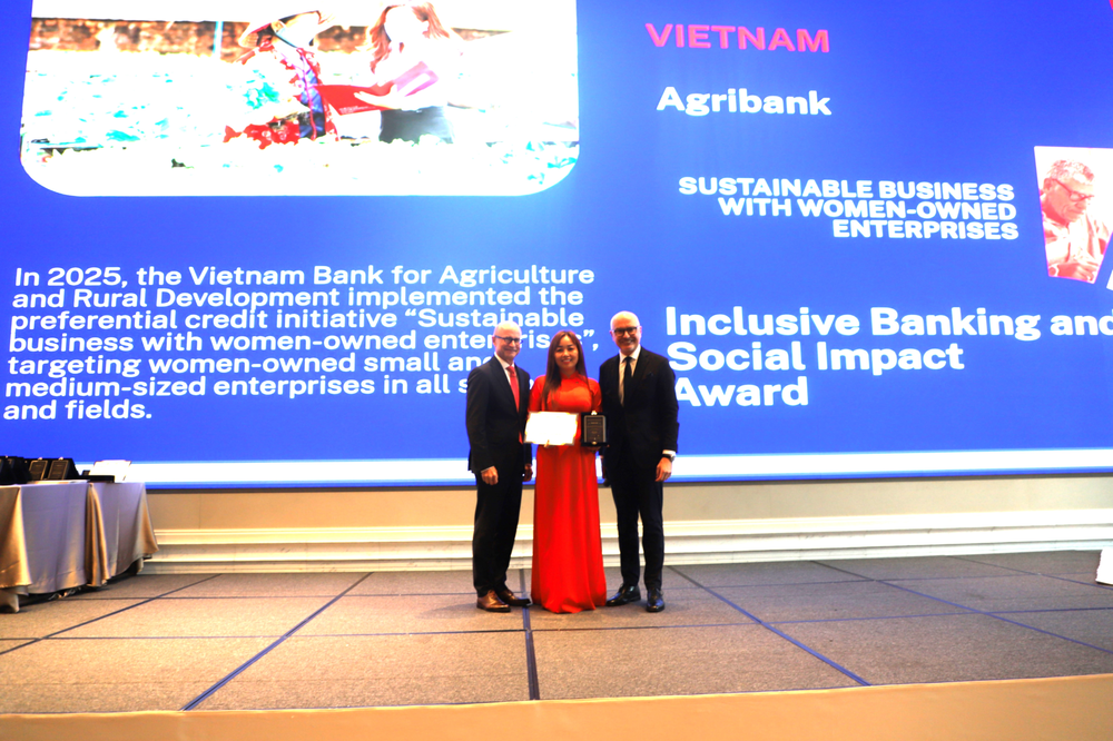 ‏Agribank đạt giải thưởng phát triển bền vững WSBI-ESG năm 2026 ‏- Ảnh 1.