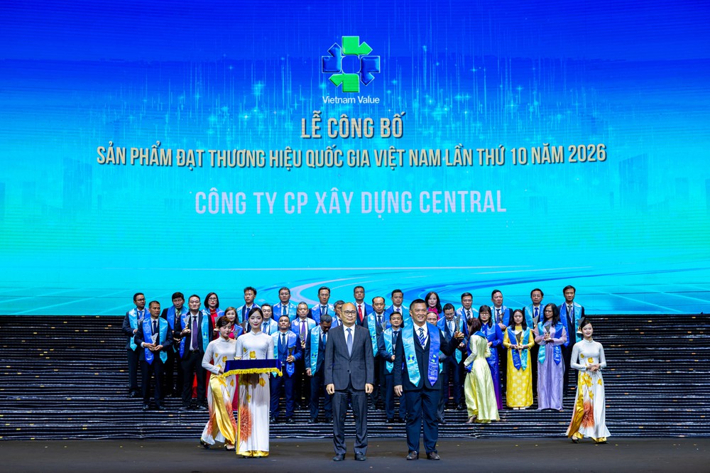 CENTRAL đạt danh hiệu Thương hiệu quốc gia Việt Nam- Ảnh 1.