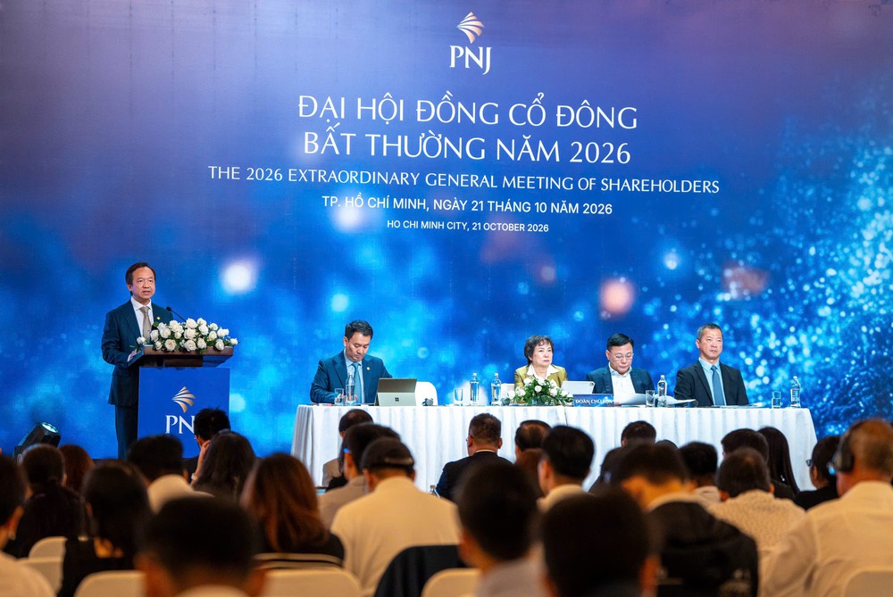 Cổ đông PNJ thông qua tất cả tờ trình tại ĐHĐCĐ bất thường 2026, đồng hành cùng kế hoạch tái thiết  khôi phục kinh doanh - Ảnh 1.