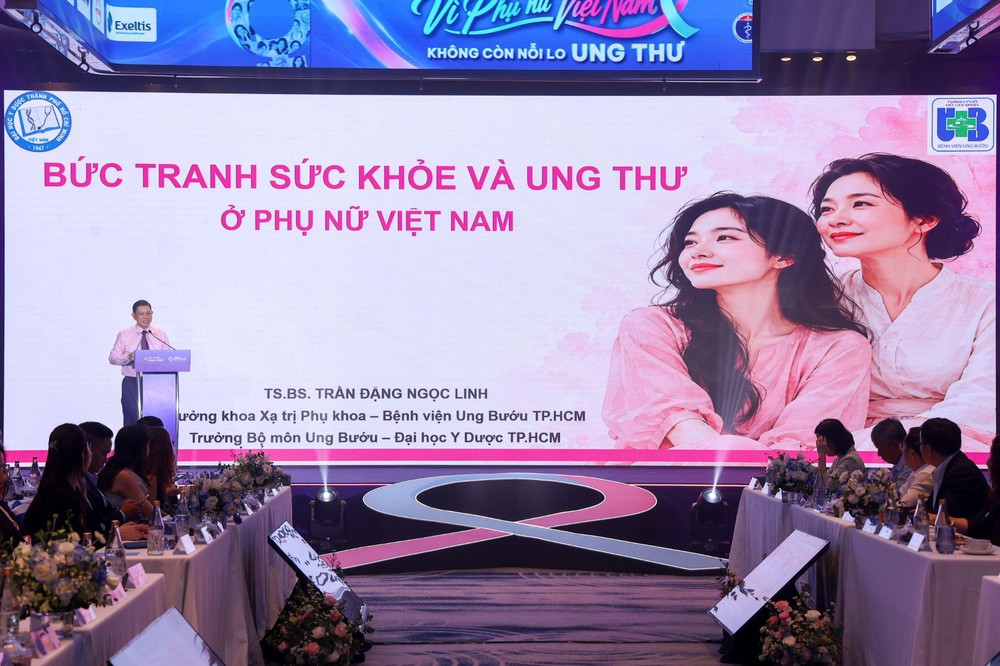 Khởi động liên minh “Vì phụ nữ Việt Nam - Không còn nỗi lo ung                                       thư” - Ảnh 1.