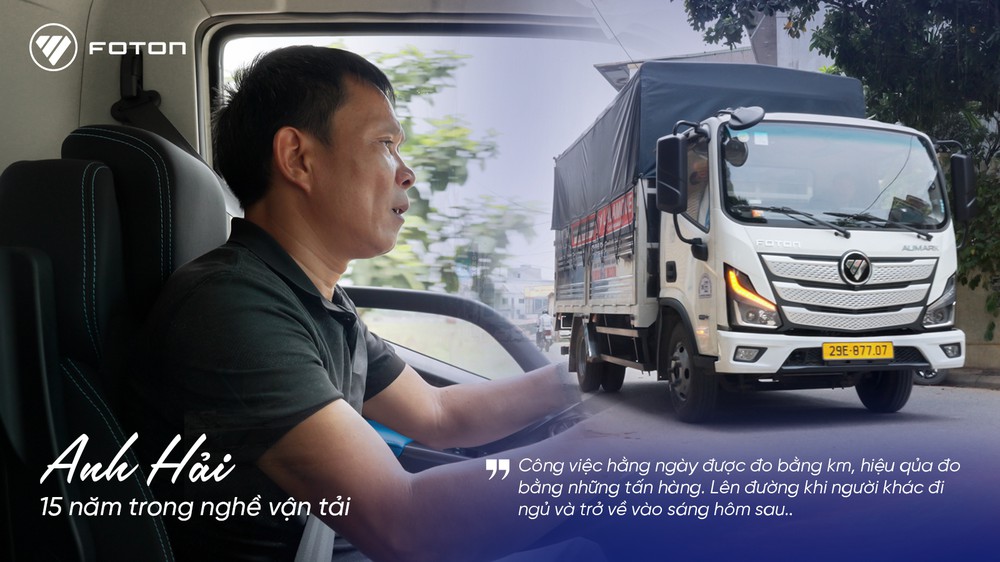 ‏FOTON đồng hành cùng người làm vận tải: Mỗi chuyến xe, một câu chuyện bền bỉ‏ - Ảnh 1.