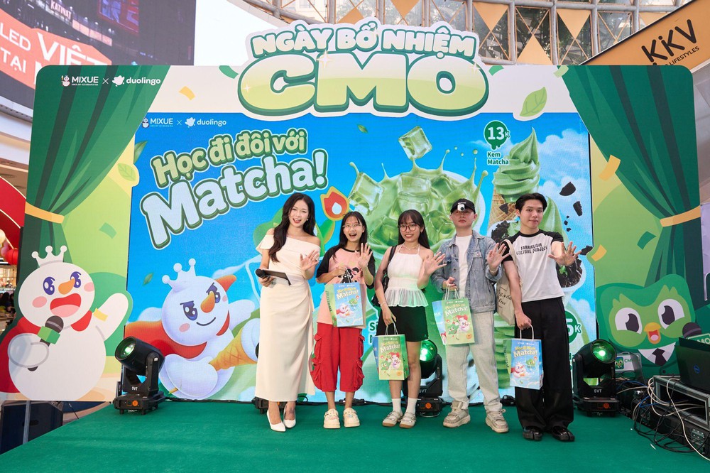 MIXUE bắt tay Duolingo, bổ nhiệm Duo làm “Giám đốc Matcha”- Ảnh 4.