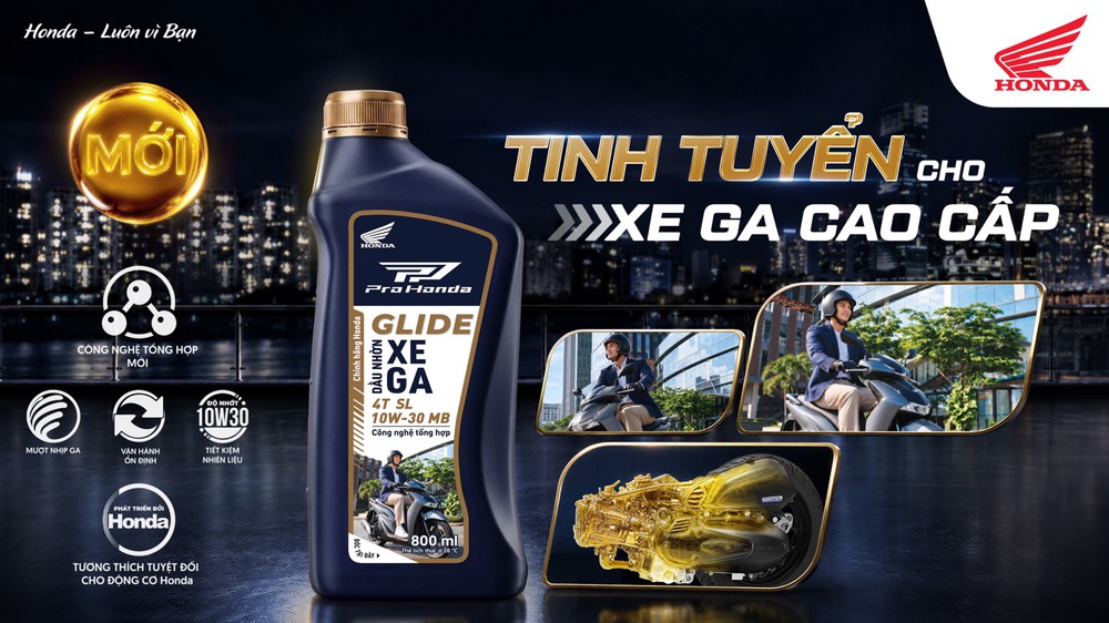 Honda Việt Nam giới thiệu SH160i/125i 2027 cùng dầu nhờn Pro Honda GLIDE mới- Ảnh 4.