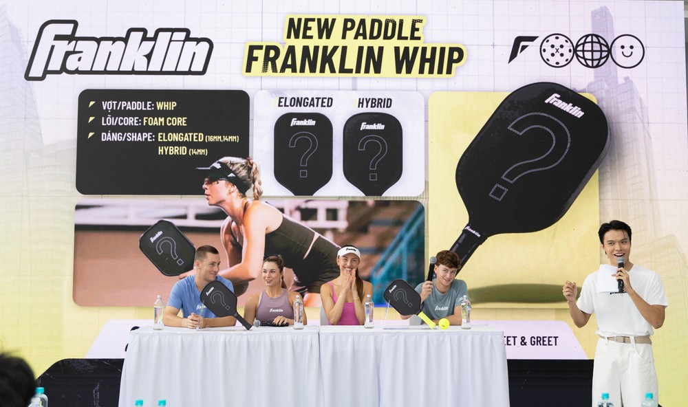 Franklin Asia Showcase 3 tại TPHCM quy tụ dàn sao pickleball quốc tế, hé lộ sản phẩm mới- Ảnh 3.