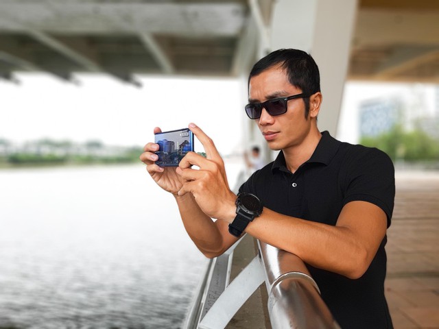 Trải nghiệm nhanh camera 3 mắt của Samsung Galaxy A7 2018 - Ảnh 2.