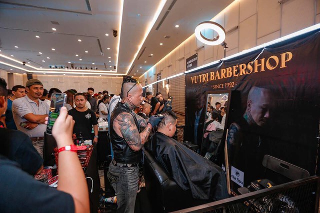 Barbershop Vũ Trí tại sự kiện Saigon Tattoo Expo 2018 - Ảnh 1.
