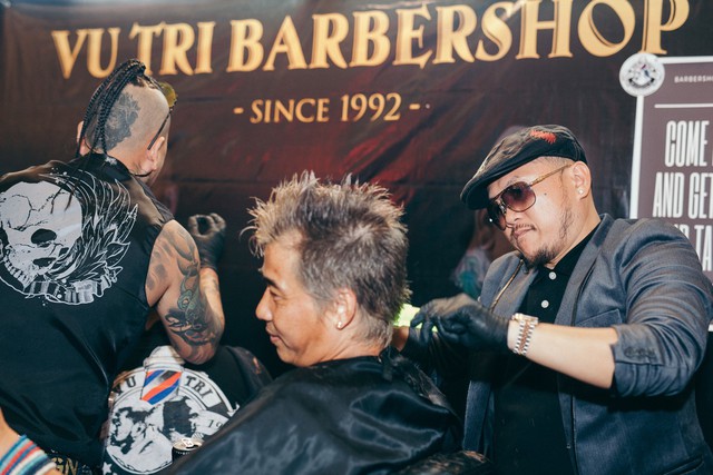 Barbershop Vũ Trí tại sự kiện Saigon Tattoo Expo 2018 - Ảnh 2.