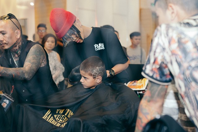 Barbershop Vũ Trí tại sự kiện Saigon Tattoo Expo 2018 - Ảnh 3.