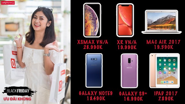 Đừng bỏ qua “Black Friday – Săn Deal hai tay” từ 23 – 25/11 tại CellphoneS! - Ảnh 2.