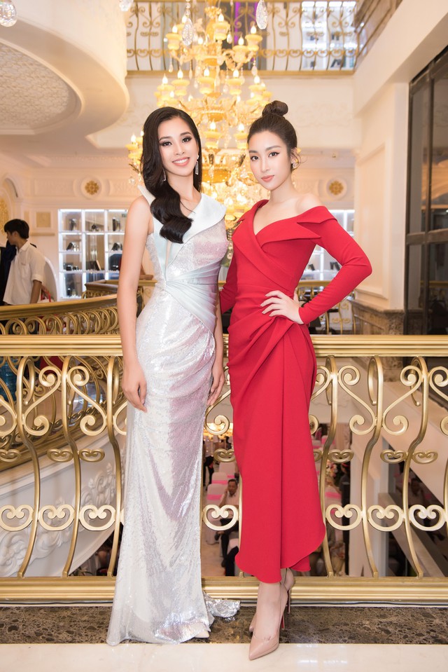 Hoa hậu Đỗ Mỹ Linh lấy trọn ánh mắt người hâm mộ trong trang phục khoe vai trần gợi cảm - Ảnh 3.