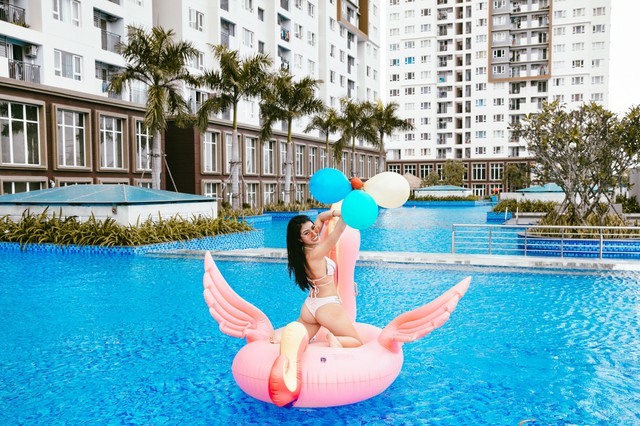 Khám phá hồ bơi vô cực siêu hot đang được giới trẻ truy lùng tại Sài Gòn - Ảnh 3.