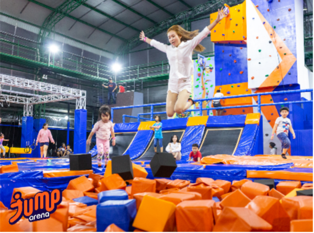 Trung tâm giải trí bạt nhún Jump Arena khai trương chi nhánh mới tại khu vực công viên Lê Thị Riêng - Ảnh 6.