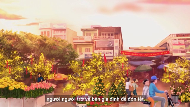 Cảm động với phim hoạt hình “Tết nội – Tết ngoại” mà cộng đồng mạng đang chia sẻ! - Ảnh 1.