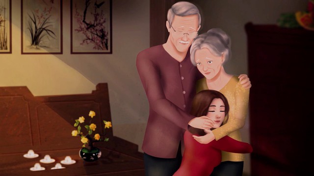 Cảm động với phim hoạt hình “Tết nội – Tết ngoại” mà cộng đồng mạng đang chia sẻ! - Ảnh 2.