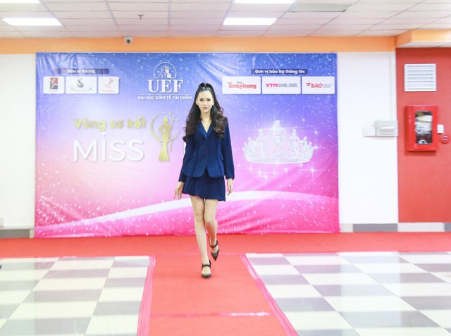 Giải vàng siêu mẫu 2018 – Quỳnh Hoa bất ngờ ngồi ghế giám khảo Sơ kết Miss UEF 2019 - Ảnh 3.