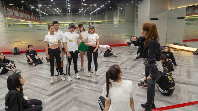 Trước thềm chung kết The Face 2018: Top 3 th&iacute; sinh tập luyện chăm chỉ tại Citigym Vạn Hạnh Mall - Ảnh 7.
