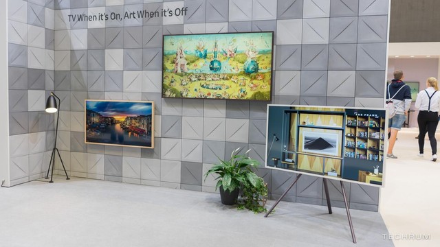 Ghé thăm gian hàng Samsung tại IFA 2018: công nghệ hiện đại kết hợp với nghệ thuật cổ điển - Ảnh 4.