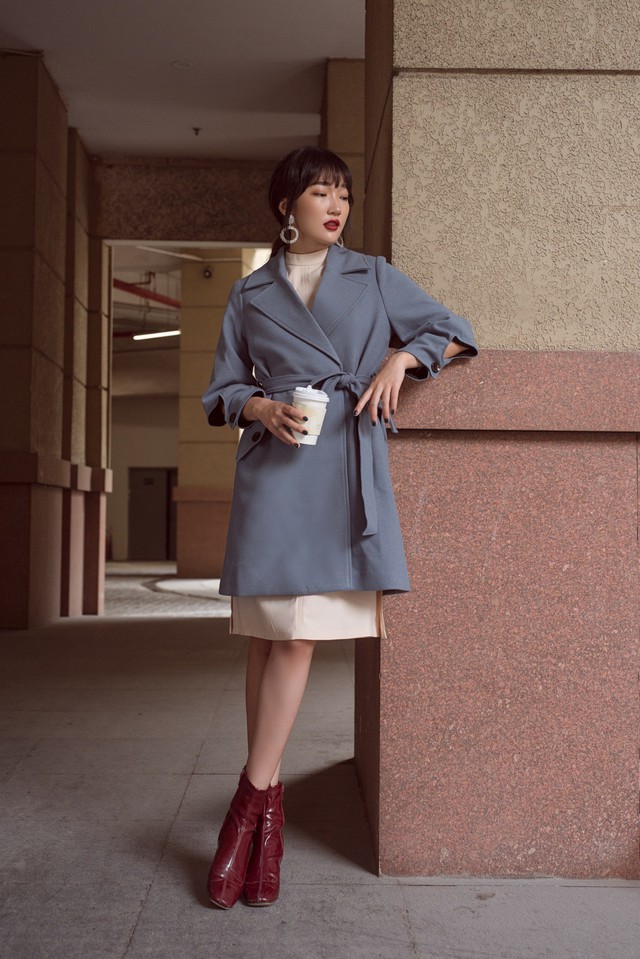 Ho&aacute; qu&yacute; c&ocirc; c&ocirc;ng sở xinh đẹp v&agrave; s&agrave;nh điệu trong BST Ladies In F/W - Ảnh 9.