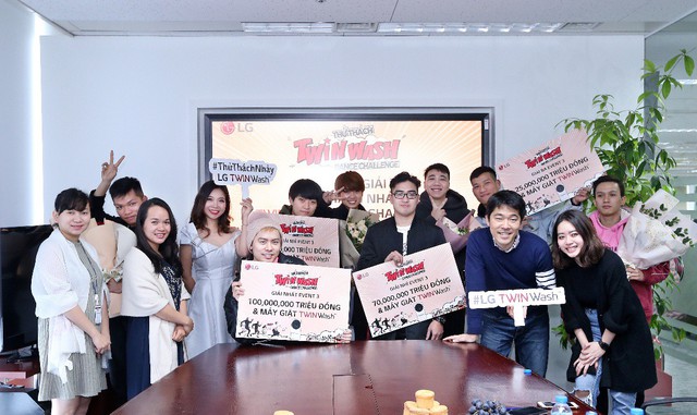 Cover cực đỉnh thử thách nhảy TWINWash, nhóm bạn trẻ nhận phần quà khủng từ LG Việt Nam - Ảnh 1.