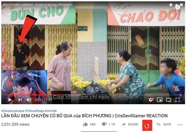 Sức mạnh của B&iacute;ch Phương v&agrave; BB Trần kết hợp, &ldquo;Chuyện cũ bỏ qua một lần nữa lọt Top Thịnh h&agrave;nh Youtube - Ảnh 3.