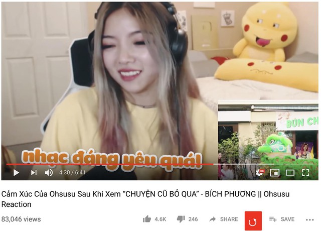 Sức mạnh của B&iacute;ch Phương v&agrave; BB Trần kết hợp, &ldquo;Chuyện cũ bỏ qua một lần nữa lọt Top Thịnh h&agrave;nh Youtube - Ảnh 4.