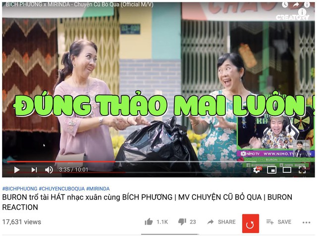 Sức mạnh của B&iacute;ch Phương v&agrave; BB Trần kết hợp, &ldquo;Chuyện cũ bỏ qua một lần nữa lọt Top Thịnh h&agrave;nh Youtube - Ảnh 6.