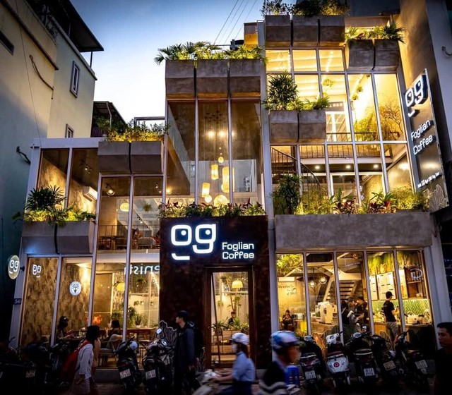 Ghé thăm quán cafe xanh mát giữa lòng Hà Nội - Ảnh 3.