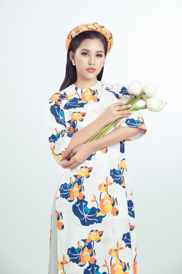 Học Tiểu Vy bí kíp “lấy lòng” mọi người dịp Tết bằng những mẫu áo dài cách tân cực xinh - Ảnh 5.