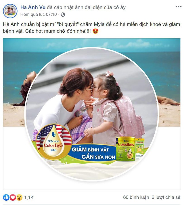 Cộng đồng sao Việt cùng nhiều bố mẹ bỉm sữa đồng loạt thay avatar và loan tin vui về nguyên liệu sữa non ColosIgG 24h về Việt Nam - Ảnh 2.