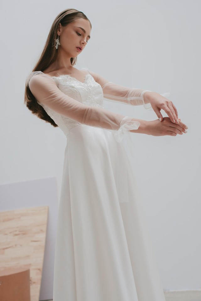 Xu hướng váy cưới 2019: Phong cách Minimalism – Giản đơn nhưng sang trọng và đầy tinh tế! - Ảnh 8.